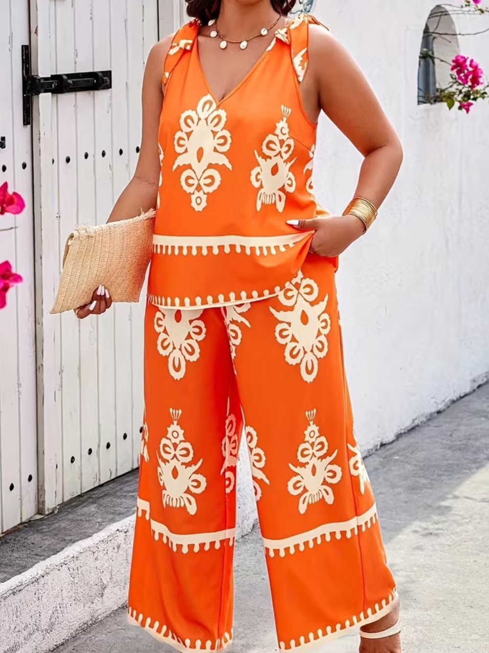 NWOT SHEIN vacation set size 4x fits like 3x - Picture 1 of 14
